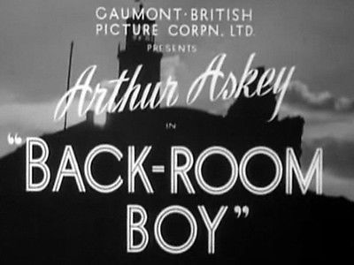 Back-Room Boy Title Card